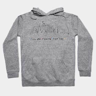 Nyc skyline friends Hoodie